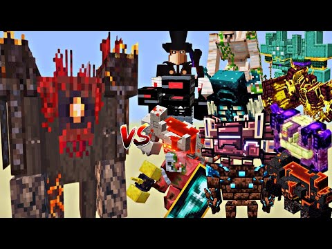 Minecraft All Bosses vs Basalt Guardian – Ultimate Boss Battle!