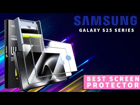 Samsung Galaxy S25- Best Glass Screen Protector