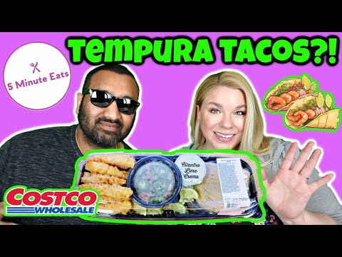 Costco Kirkland Signature Tempura Shrimp Taco Kit Review