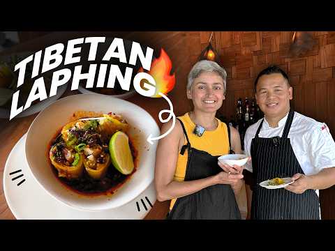 How to make - TIBETAN LAPHING - from the expert chef!