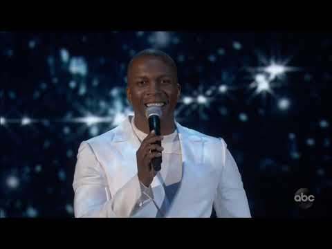 Leslie Odom Jr sings "Wish Upon a Star" Live at Mickey's 90th Birthday Spectacular 2018 HD 1080p