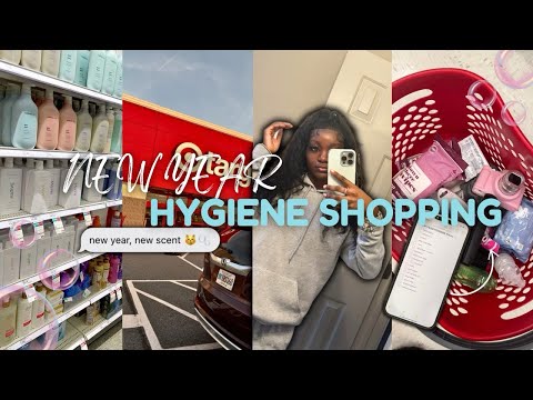 NEW YEAR HYGIENE SHOPPING 🫧🧖🏾‍♀️ | new target pickups, hygiene must haves 🐱,  + haul!