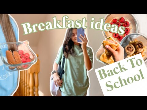 BACK TO SCHOOL | pomysły na śniadania do szkoły🏫🥞