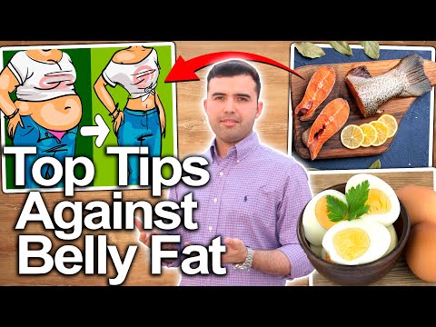 Top Tips To Lose Belly Fat - 5 Minute Tips To Get Rid of Stubborn Fat