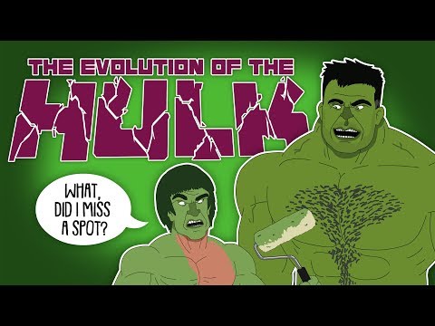 The Evolution Of The Hulk (Animated)