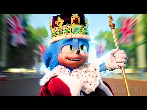 Sonic is the KING of England | Sonic The Hedgehog 3 Best 10 Minutes 🌀 4K