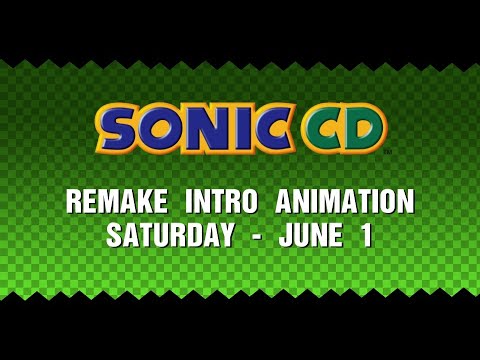 SONIC CD - REMAKE INTRO ANIMATION (TRAILER)