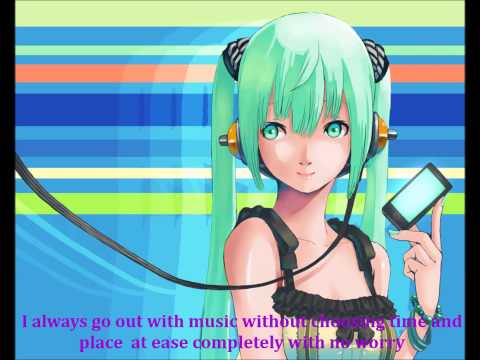 【Hatsune Miku V3 English】　Immersed in music　【Original song】