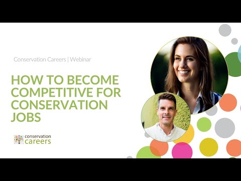 How to become competitive for conservation jobs