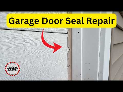 Easy Garage Door Weather Stripping Replacement