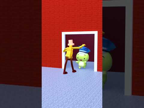 Mikey's Mirror Reflection - Maizen Animation Cartoon #shorts #animation