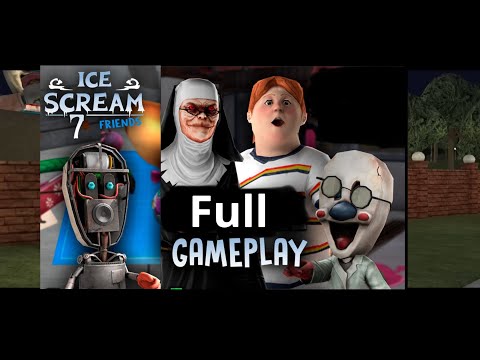 Ice scream 7 by keplerians fullgameplay 😍✌️