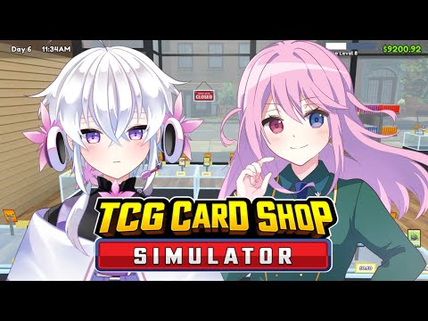 【ゆらかに雑談】TCG初見プレイ！！ここで富豪になれるって聞きました！　#新人vtuber　#tcgcardshopsimulator 　＃九条ゆら　#志多々田かに