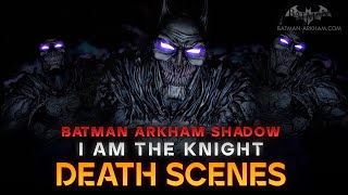 Batman: Arkham Shadow - "I Am The Knight" Game Over Death Scenes