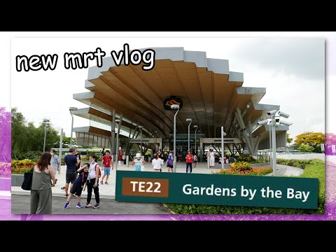 i visited the new mrt stations!! (TEL 3 vlog)