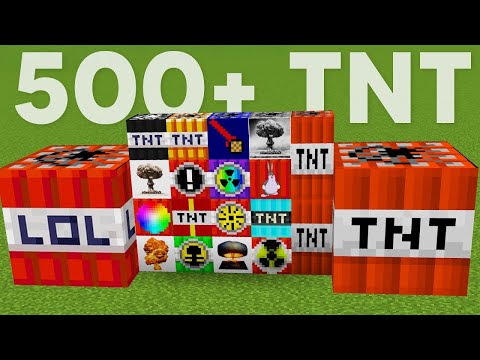 I Tried Every TNT Mod in Minecraft