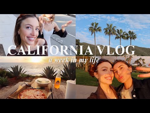 VLOG: a week in my life  *california edition*  🌊⋆❀°