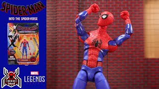 Marvel Legends PETER PARKER Spider-Man Into the Spider-Verse Across Wave 2 Movie Figure Review