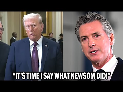 Trump bashes Newsom’s Job in CA & 'THEY HAVE NOTHING'