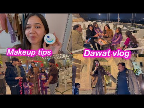 Dawat vlog | makeup tips | Sitara yaseen vlog