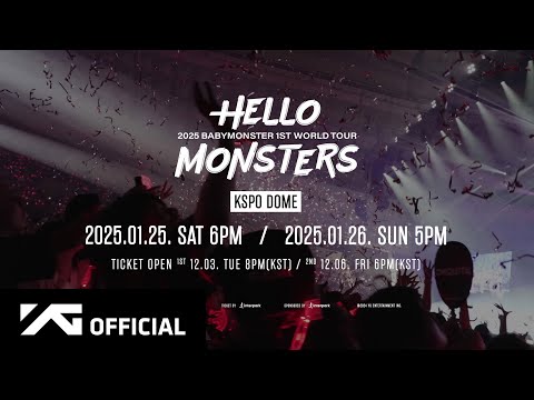 2025 BABYMONSTER 1st WORLD TOUR [HELLO MONSTERS] IN SEOUL SPOT VIDEO