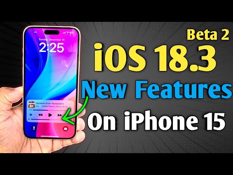 iOS 18.3 Public Beta 2 - Features in iPhone 15 without apple intelligence