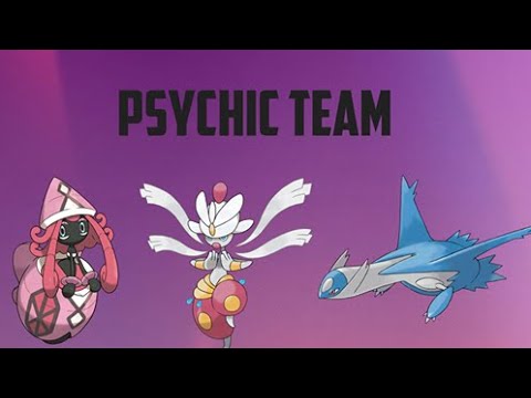 Pokemon Showdown: Psychic Team (Monotype Series)