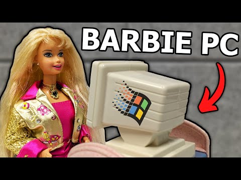 Playing 90s PC Games… using a Robot Barbie 😳