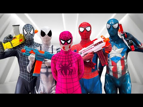 PRO 5 SPIDER-MAN || PINK HERO is NOT GOOD ??? ( Live Action ) by Life Hero