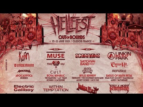 Hellfest 2025: FULL Lineup Announced