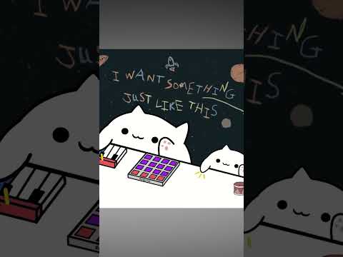 The Chainsmokers & Coldplay - Something Just Like This (cover by Bongo Cat) 🎧