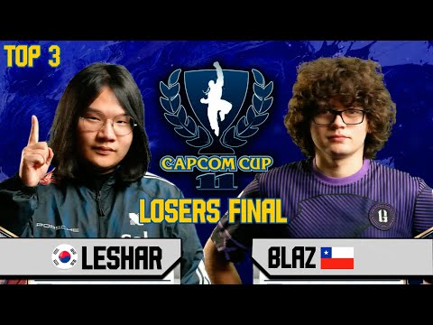 🔥Capcom Cup 11 - Top 3 LOSERS FINAL - BLAZ (ryu) vs. LESHAR (ed)