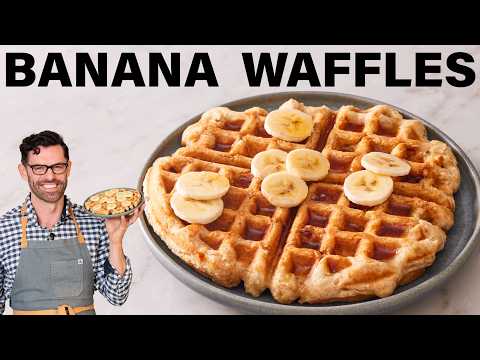 Easy Banana Waffles Recipe