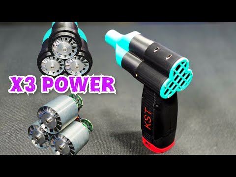 DIY V3 Air Blower - Powerful X3