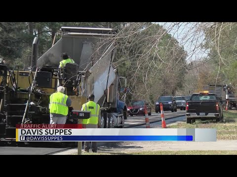 Road construction impacting Greenville rush hour traffic