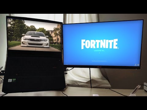 Fortnite But on My Dream Laptop Setup... (POV)