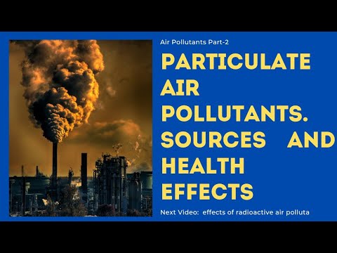 Particulate Pollutants | Sources & Effects