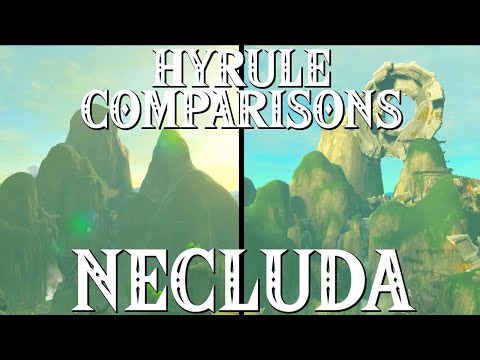 What Happened to Necluda? HYRULE COMPARISONS BotW VS TotK