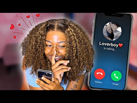 Calling my crush… again👀 (on Character AI)