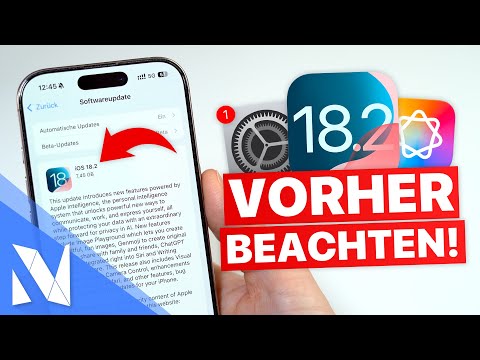 iOS 18.2 ist JETZT da - Das müsst ihr VORHER beachten! | Nils-Hendrik Welk