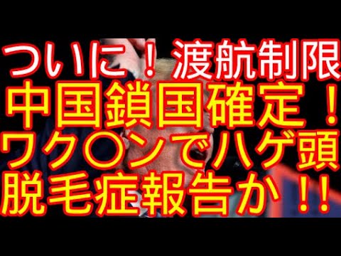 Ⅽ国鎖国しました　ワクワクさんでハゲ頭に！