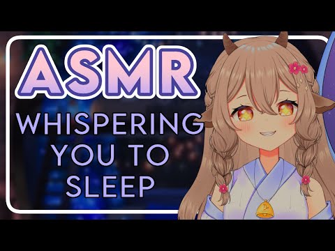 【 ASMR 】Whispering to You Before Bed ♡ Soft Whispering ♡「Vtuber」