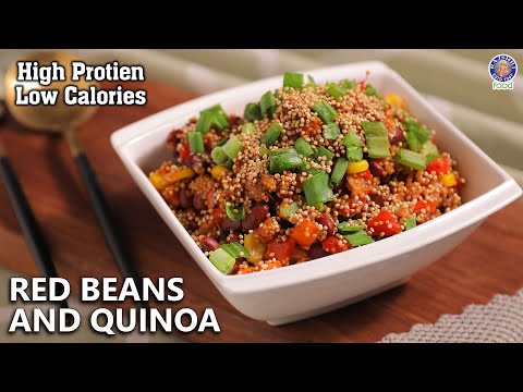 Delicious Low Calorie Red Beans & Quinoa Recipe | High Protein Vegetarian Bowl | Meal | Chef Bhumika