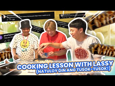 COOKING LESSON WITH LASSY (NATULOY DIN ANG TUSOK TUSOK) | BEKS BATTALION