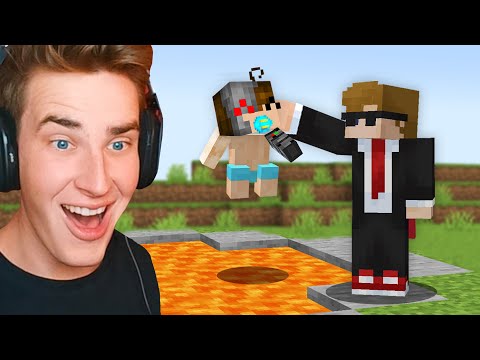 I Fooled my Friend with a BABY MOD on Minecraft...