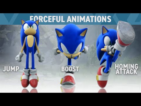 Sonic Frontiers: New Forceful Animations Gameplay