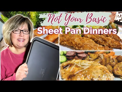 EPIC Sheet Pan Dinners That Are NOT BASIC! EXTRAORDINARY One Pan Dinners The Whole Family Will LOVE!