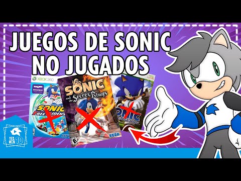 JUEGOS DE SONIC QUE NO HE JUGADO NI COMPLETADO