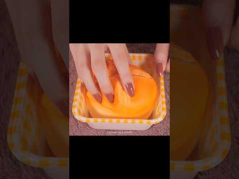 ASMR Soft and Sticky Bread Squishy Toy 🤤 #asmr #shorts #asmrshorts #satisfying