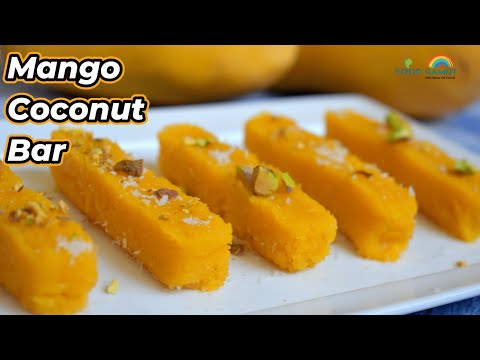 Mango Coconut Bar | मैंगो कोकोनट बार | મેંગો કોકોનટ બાર